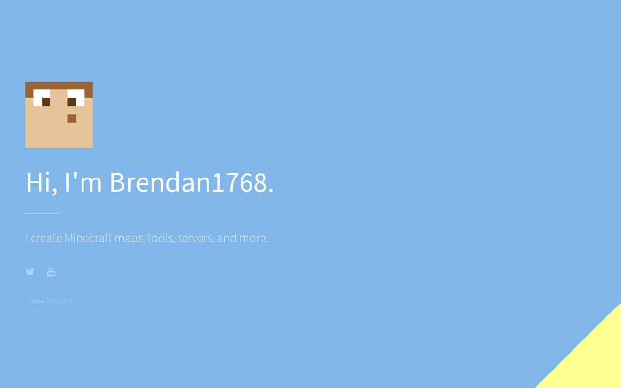 Carrd profile picture for @brendan